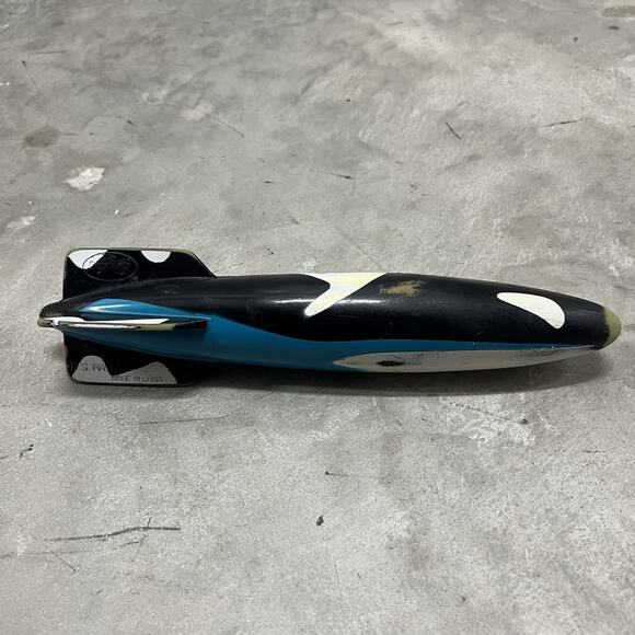 SwimWays Toypedo Orca Whale Torpedo 10” Vintage Swimming Pool Diving Toy - Picture 2 of 6